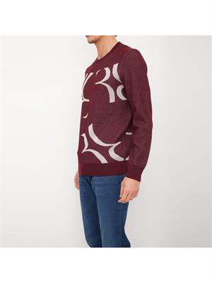 MAGLIA BILLIONAIRE BORDEAUX in UOMO