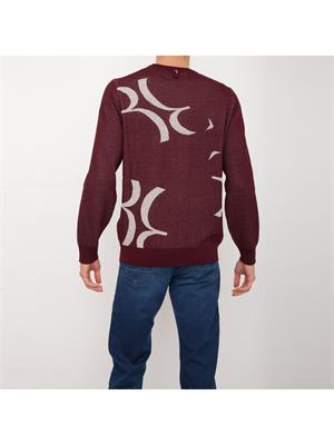 MAGLIA BILLIONAIRE BORDEAUX in UOMO