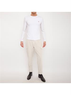 PANTALONE CASUAL Z ZEGNA BIANCO in UOMO