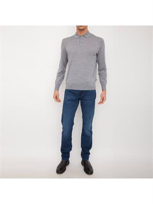 POLO Z ZEGNA GRIGIO in UOMO