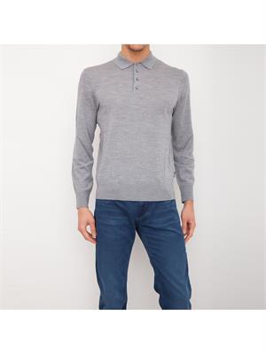 POLO Z ZEGNA GRIGIO in UOMO