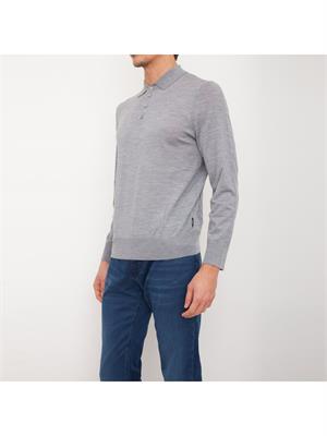 POLO Z ZEGNA GRIGIO in UOMO