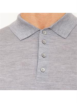 POLO Z ZEGNA GRIGIO in UOMO