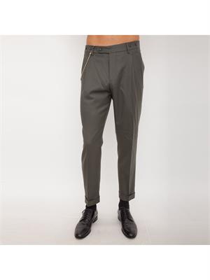 PANTALONE CASUAL BERWICH VERDE in UOMO