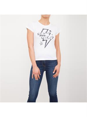 T-SHIRT RED VALENTINO BIANCO in DONNA