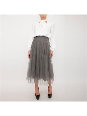 GONNA LUNGA FABIANA FILIPPI VERDE in DONNA