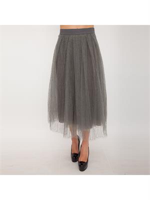 GONNA LUNGA FABIANA FILIPPI VERDE in DONNA