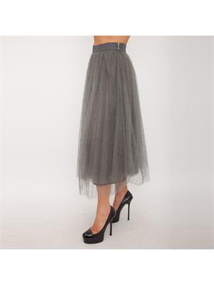 GONNA LUNGA FABIANA FILIPPI VERDE in DONNA