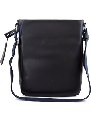 BORSA A SPALLA TRUSSARDI JEANS NERO in UOMO