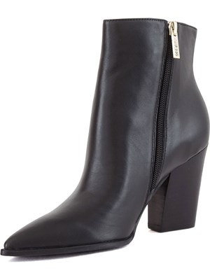 SCARPE CON TACCO GUESS JEANS NERO in DONNA