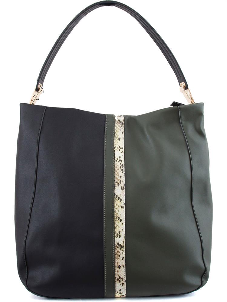 BORSA A MANO TOSCA BLU VERDE