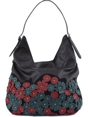 BORSA A MANO TOSCA BLU NERO in DONNA