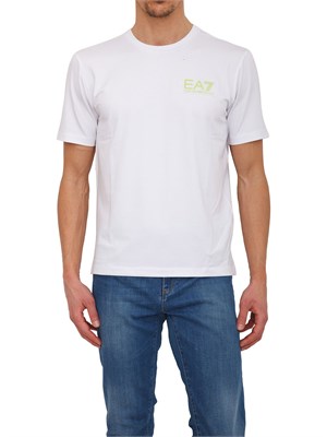 T-SHIRT EA7 EMPORIO ARMANI BIANCO in UOMO