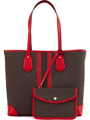 BORSA A SPALLA MICHAEL MICHAEL KORS ROSSO in DONNA