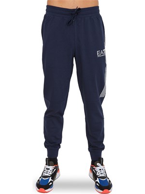 PANTALONE TUTA EA7 EMPORIO ARMANI BLU in UOMO