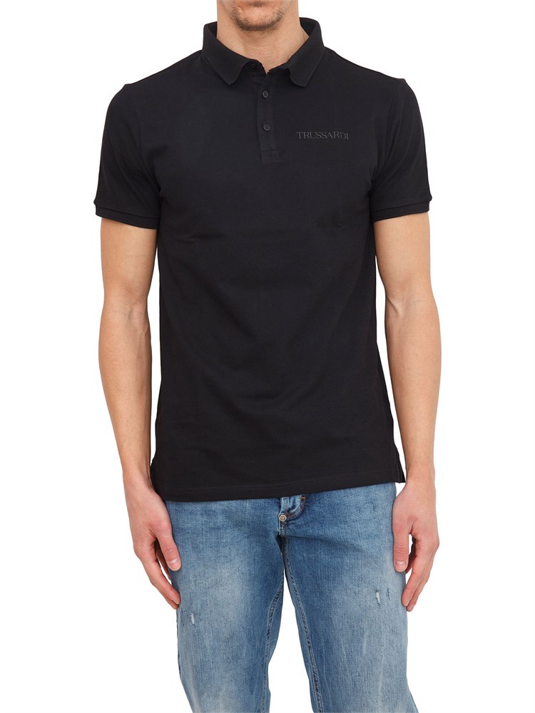 POLO TRUSSARDI NERO