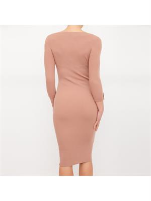 VESTITO ELISABETTA FRANCHI MARRONE in DONNA