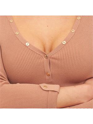 VESTITO ELISABETTA FRANCHI MARRONE in DONNA
