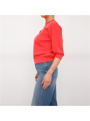 FELPA ELISABETTA FRANCHI ROSSO in DONNA