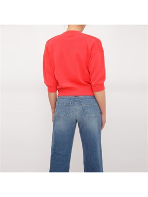 FELPA ELISABETTA FRANCHI ROSSO in DONNA