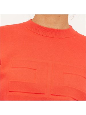 FELPA ELISABETTA FRANCHI ROSSO in DONNA