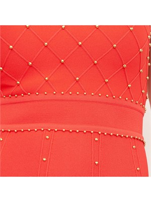 VESTITO ELISABETTA FRANCHI ROSSO in DONNA