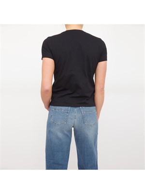 T-SHIRT ELISABETTA FRANCHI NERO in DONNA