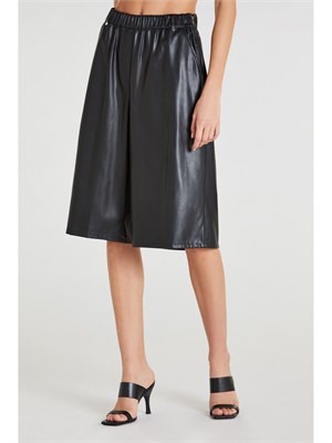 SHORTS PATRIZIA PEPE NERO in DONNA