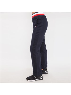 PANTALONE TUTA TOMMY HILFIGER BLU in DONNA