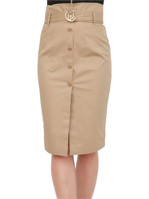 GONNA LUNGA LIU JO BEIGE in DONNA