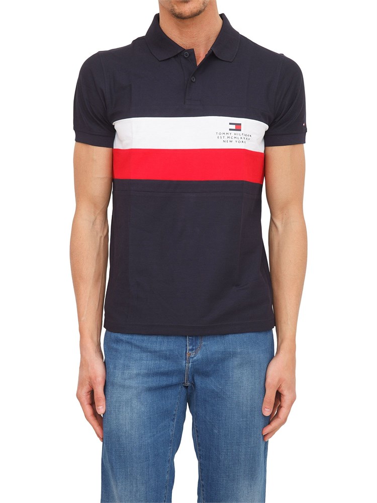 POLO TOMMY HILFIGER BLU