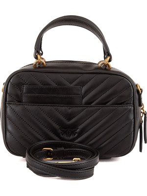 BORSA A SPALLA PINKO NERO in DONNA