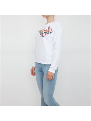 FELPA MOSCHINO UNDERWEAR BIANCO in DONNA