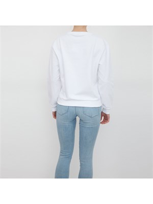FELPA MOSCHINO UNDERWEAR BIANCO in DONNA
