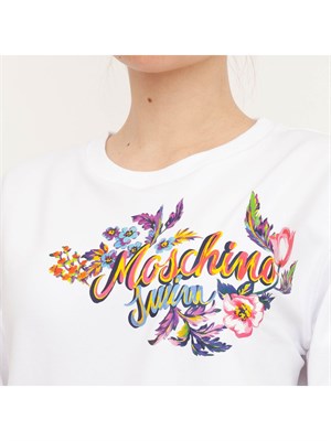 FELPA MOSCHINO UNDERWEAR BIANCO in DONNA