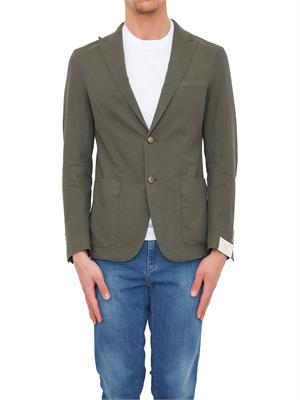 GIACCA MONOPETTO ELEVENTY VERDE in UOMO