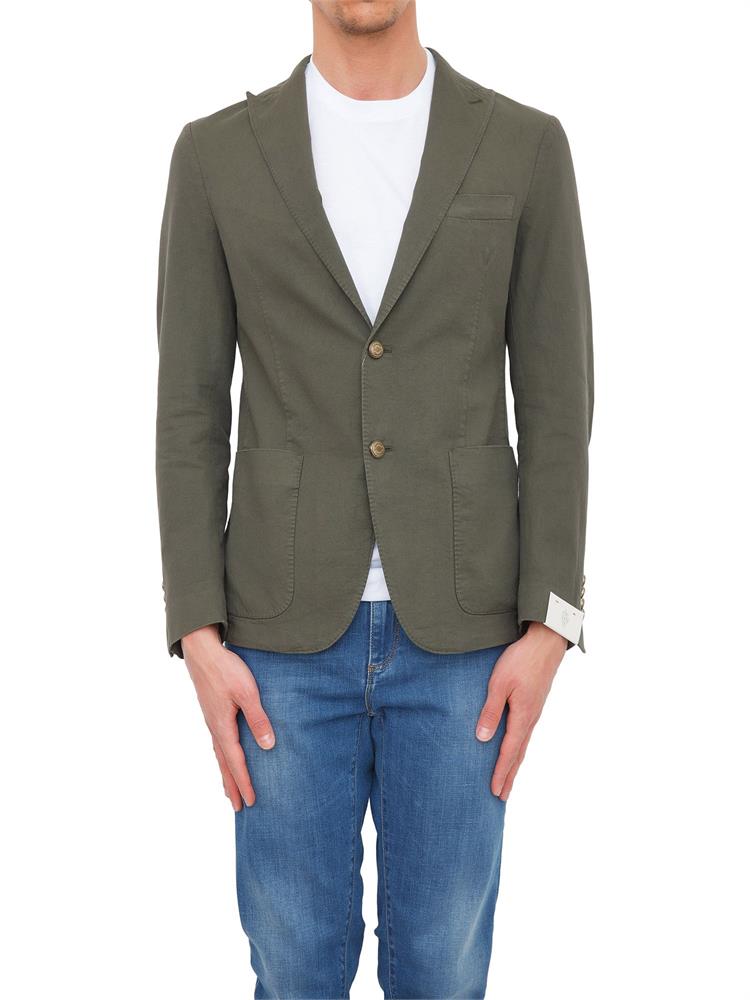 GIACCA MONOPETTO ELEVENTY VERDE