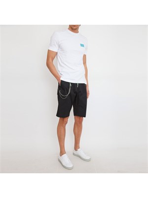 PANTALONE BERMUDA ANTONY MORATO NERO in UOMO