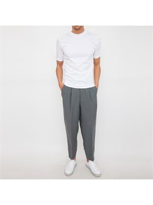 PANTALONE CASUAL EMPORIO ARMANI VERDE in UOMO