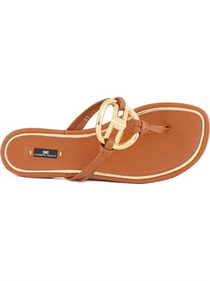 SANDALI ELISABETTA FRANCHI CUOIO in DONNA