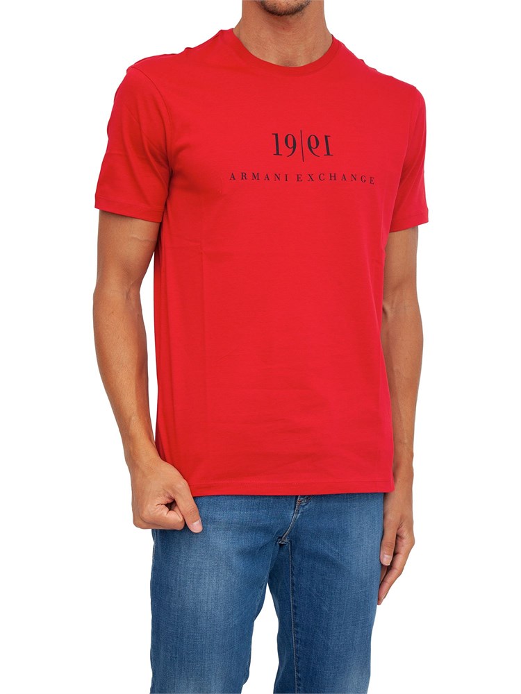 T-SHIRT ARMANI EXCHANGE ROSSO