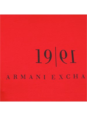 T-SHIRT ARMANI EXCHANGE ROSSO in UOMO