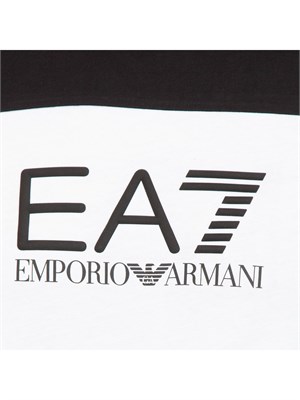 T-SHIRT EA7 EMPORIO ARMANI BIANCO in UOMO