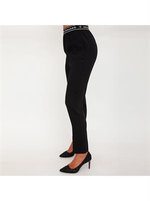 PANTALONE CASUAL ERMANNO ERMANNO SCERVINO NERO in DONNA