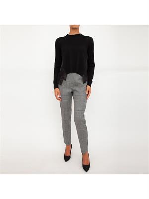 PANTALONE CASUAL ERMANNO ERMANNO SCERVINO BICOLOR in DONNA