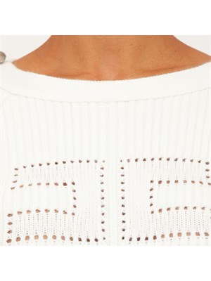 VESTITO ELISABETTA FRANCHI AVORIO in DONNA