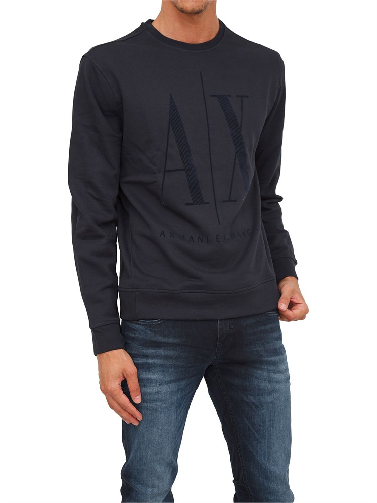 FELPA ARMANI EXCHANGE BLU