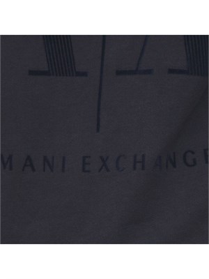 FELPA ARMANI EXCHANGE BLU in UOMO