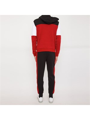 TUTA SPORTIVA EA7 EMPORIO ARMANI ROSSO in UOMO