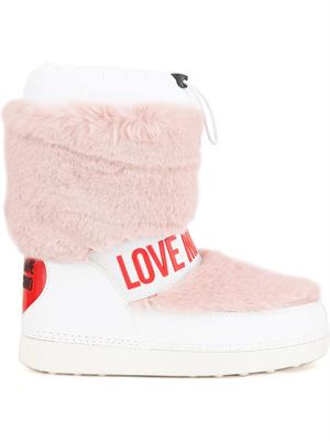 STIVALI LOVE MOSCHINO BIANCO in DONNA